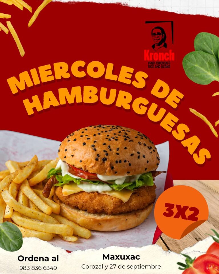 HAMBURGUESA KRONCH